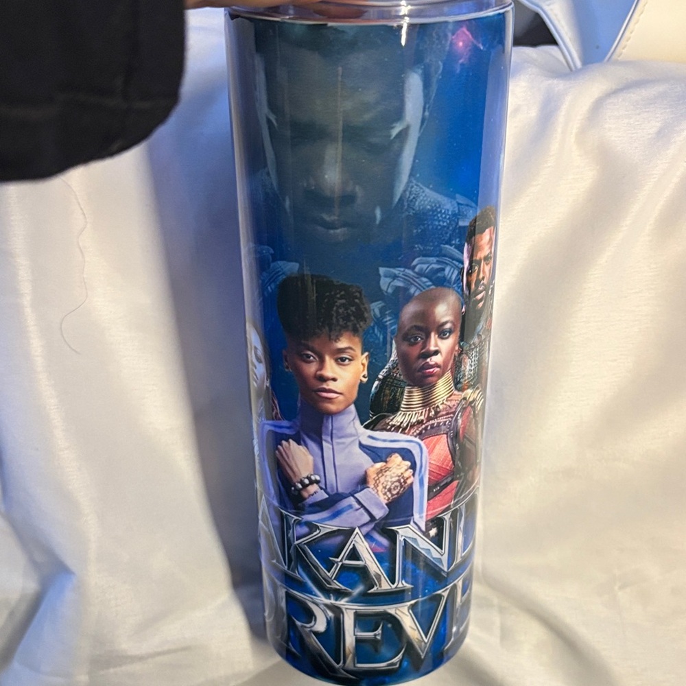 Wakanda tumbler.